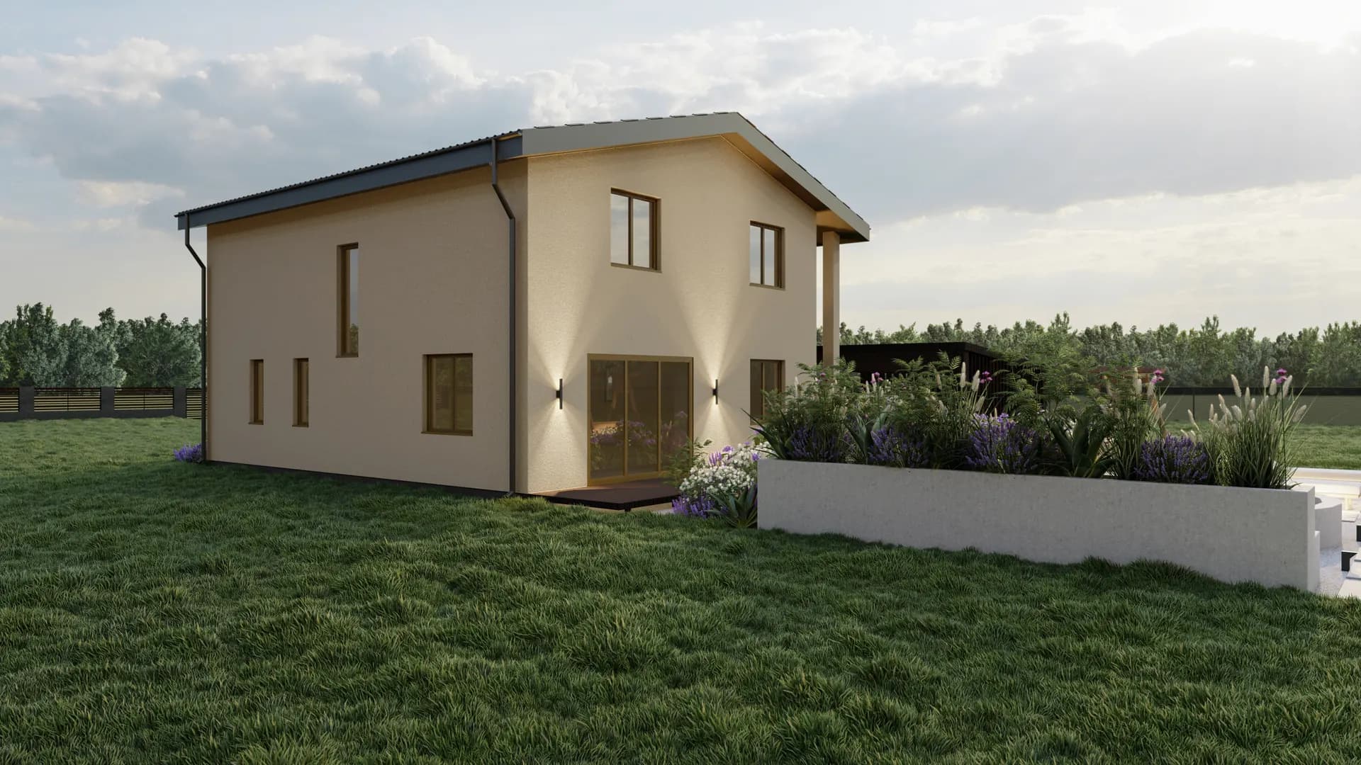 Family — exterior render