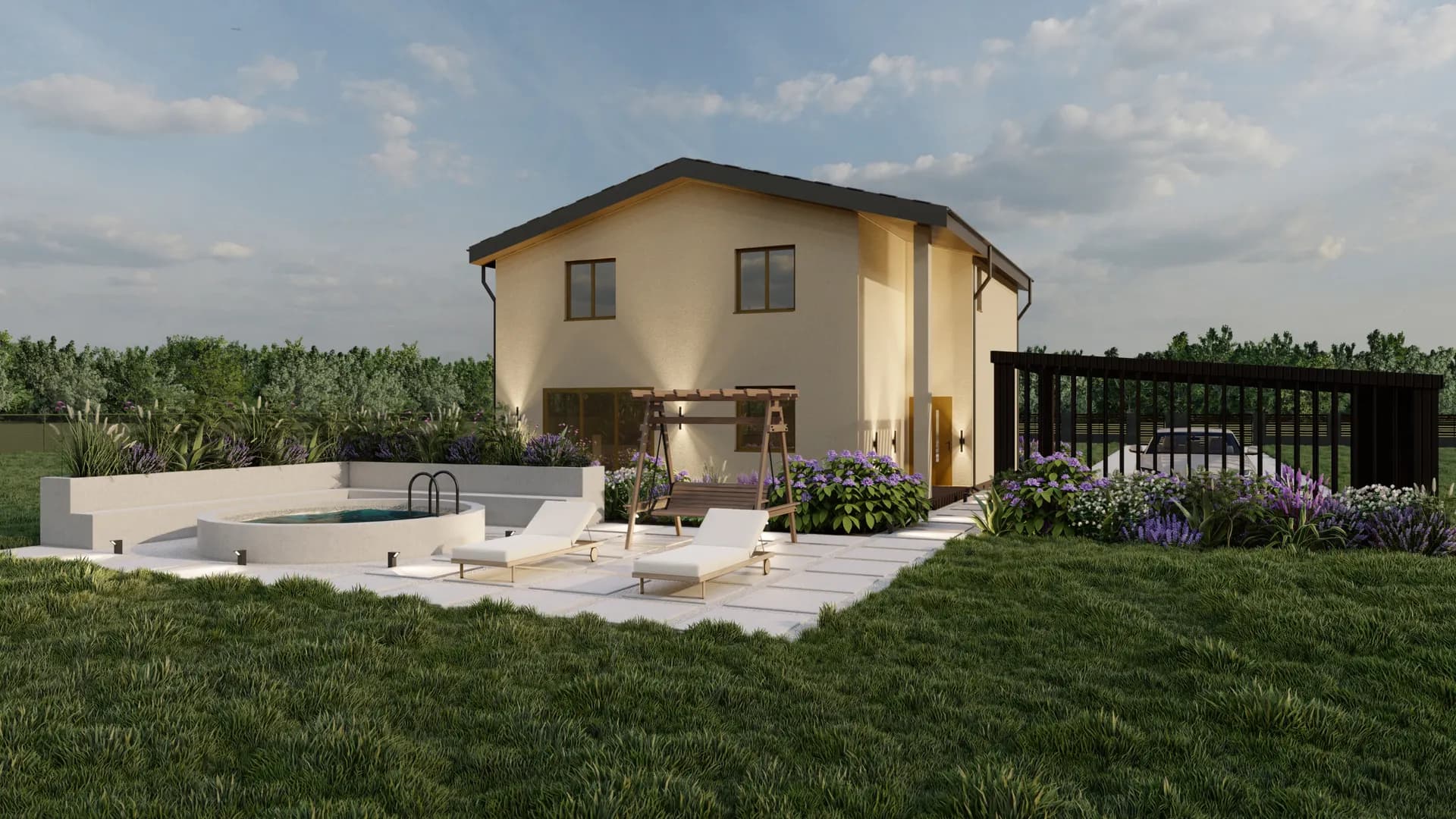 Family — exterior render 2