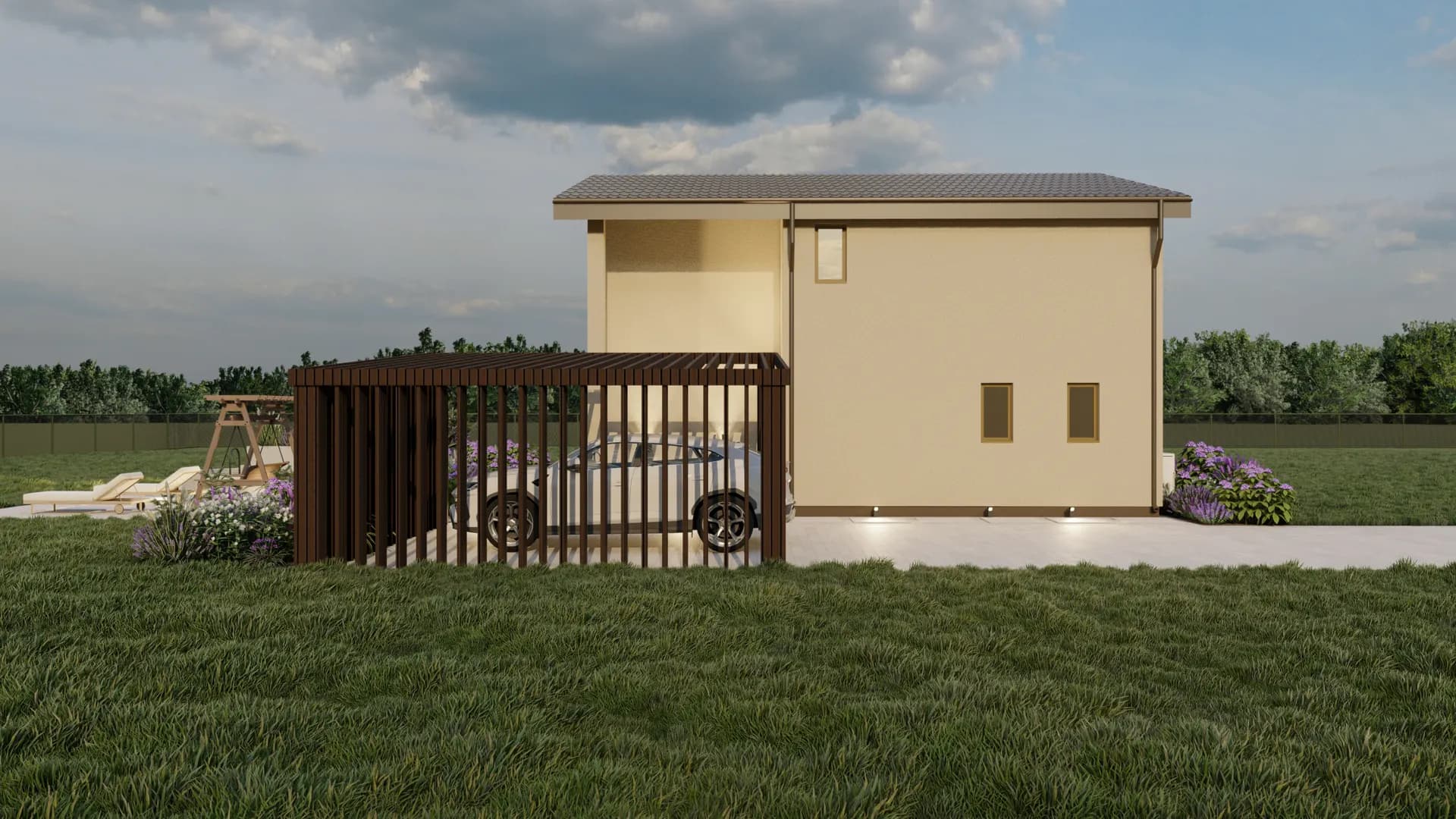 Family — exterior render 3