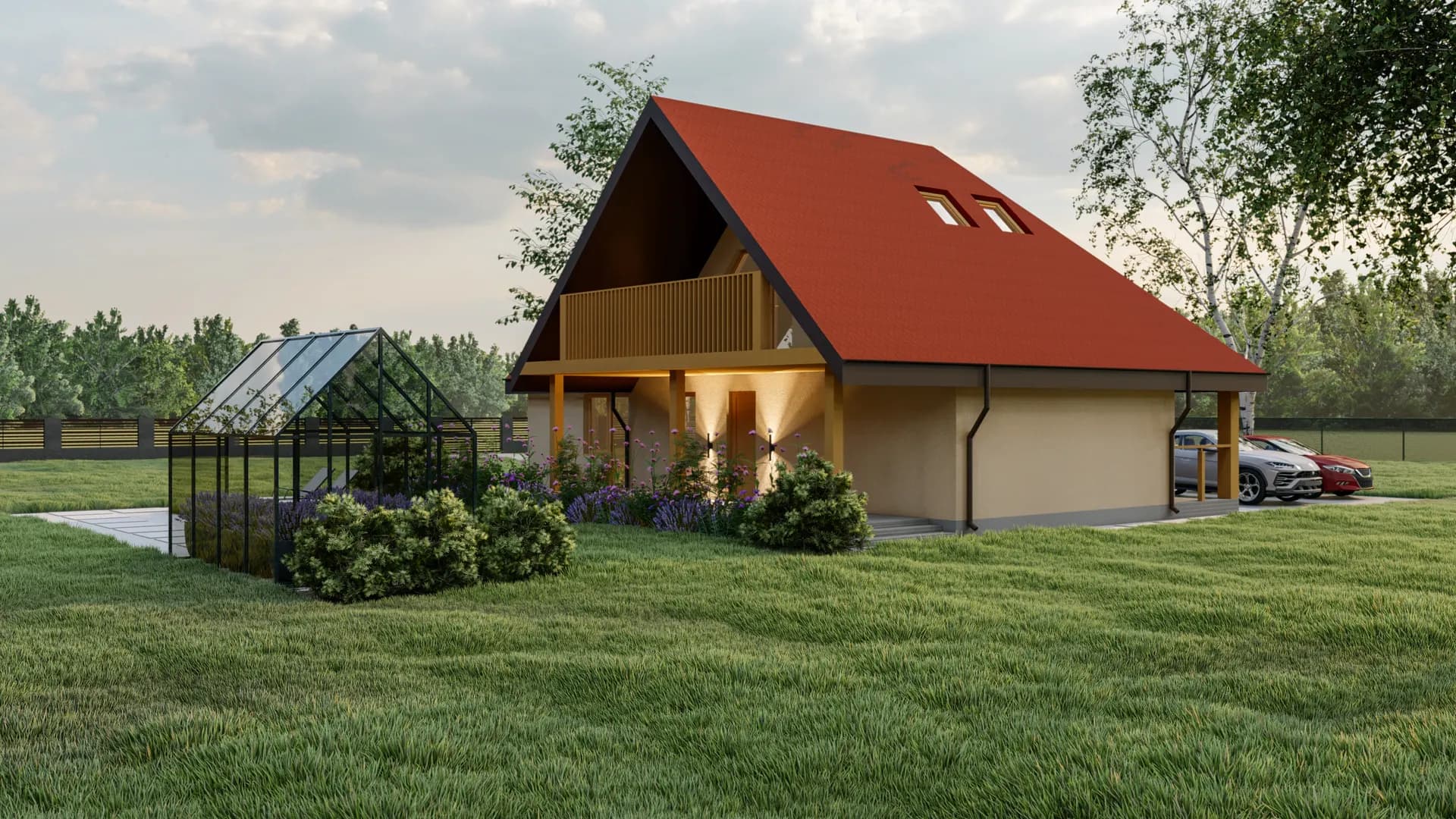 Rancho — exterior render